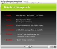 Example of good use of chromostereopsis, by Stephen Anderson